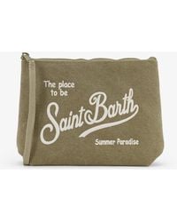 MC2 Saint Barth - Aline Canvas Clutch - Lyst