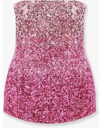 retroféte - Mini Abito Con Paillettes All-Over - Lyst