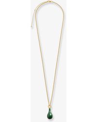 TOTEME - Medium Jade Drop Necklace - Lyst