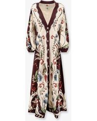 FARM Rio - Millena Maxi Dress With All-Over Print - Lyst