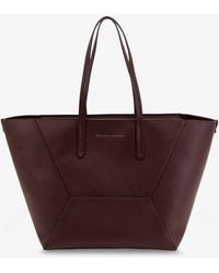 Brunello Cucinelli - Bc Duo Hammered Leather Shoulder Bag - Lyst