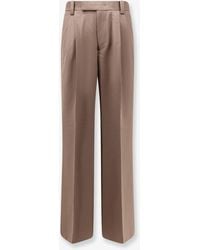 Tonywack - Wool Blend Trousers With Frontal Pinces - Lyst