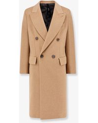Hevò - Cashmere Coat With Satin Lining - Lyst