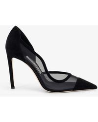 Jimmy Choo - Brigitte 100 Suede Décolleté - Lyst