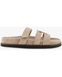 Tory Burch - Sandals Ines Suede - Lyst
