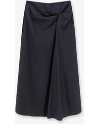 Max Mara - Mxmpaggi Cotton Blend Skirt - Lyst