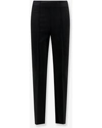 Rohe - Cigarette Leg Stretch Viscose Trousers - Lyst