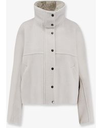 Brunello Cucinelli - Wool And Cashmere Blend Jacket - Lyst
