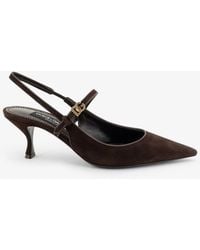 Dolce & Gabbana - Suede Décolleté - Lyst
