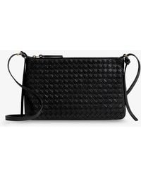 Bottega Veneta - Pochette Intrecciato Piccolo Medium With Shoulder Strap - Lyst