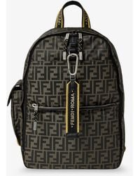 Fendi - Climb Ff Zucca Technical Fabric Backpack - Lyst