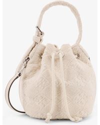 Tory Burch - T Monogram Terry Mini Bucket Bag, One Size - Lyst