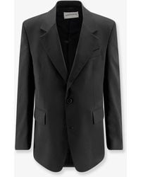 Amaranto - Virgin Wool Blend Blazer - Lyst