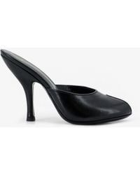 Jude - Leather Date Mule Sandals - Lyst