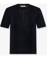 The Row - Etina Top Cotton T-Shirt - Lyst
