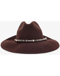 Golden Goose - Deluxe Brand Golden Fedora Hat - Lyst