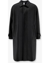 Hevò - Baia Del Monaco Virgin Wool Blend Coat - Lyst