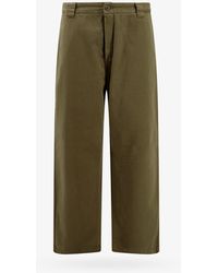 Carhartt - Cotton Trouser With Back Logo Patch - Lyst
