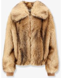 Nude - Faux Fur Jacket - Lyst