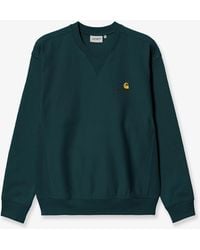 Carhartt - American Script Cotton Blend Sweatshirt - Lyst