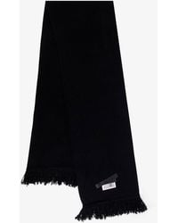 MM6 by Maison Margiela - Wool Blend Scarf - Lyst