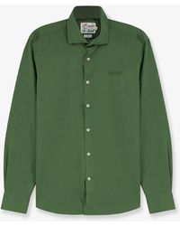 MC2 Saint Barth - Ice Cotton Shirt With Embroidered Logo On The Front - Lyst