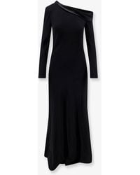 Alberta Ferretti - Viscose Long Dress - Lyst