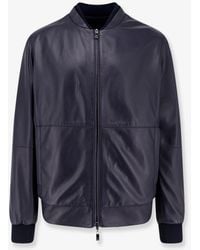 Corneliani - Reversible Leather Jacket - Lyst