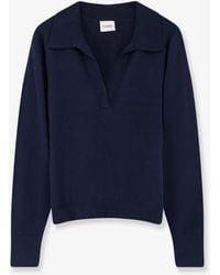 Closed - Cotton And Cashmere Blend Sweater - Lyst