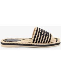 Chloé - Sand Recycled Rope Sandals - Lyst