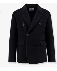 Alpha Studio - Cappotto Doppiopetto - Lyst
