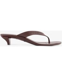 Gucci - Vittoria Thong Sandals - Lyst