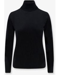 Aspesi - Virgin Wool Turtleneck Sweater - Lyst