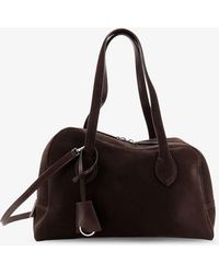 Atp Atelier - Handbag Noale Suede Handbags - Lyst