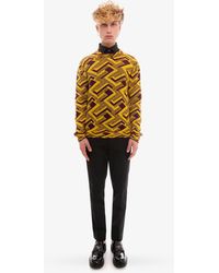 prada yellow sweater