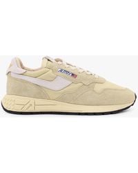 Autry - Reelwind Low Leather And Nylon Sneakers - Lyst