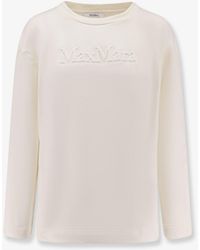 Max Mara - Silk And Cotton Blend Berma Sweatshirt - Lyst