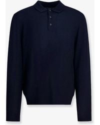 Vince - Merino Wool Polo Shirt Sweater - Lyst