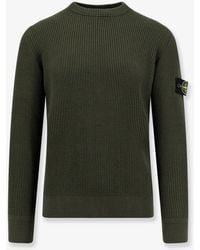 Stone Island - Certified Virgin Wool Sweater - Lyst