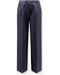 DUNST - Pleated Chino Slacks Trousers - Lyst
