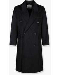 Amaranto - Wool And Cashmere Blend Coat - Lyst