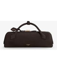 Alaïa - Teckel Clutch Suede Handbag - Lyst