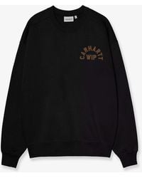 Carhartt - Arch Script Cotton Blend Sweatshirt - Lyst