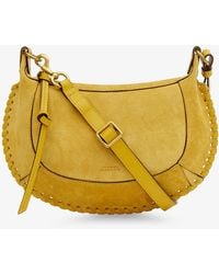 Isabel Marant - Oskan Moon Suede Crossbody Bag - Lyst