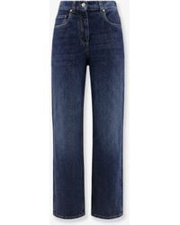 Brunello Cucinelli - The Wide Barrel -Full Lenght Jeans - Lyst