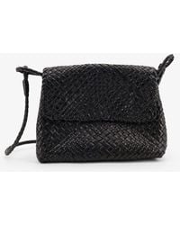 IBELIV - Paris Vegetable-Tanned Leather Crossbody Bag With Woven Pattern - Lyst