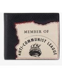 Enfants Riches Deprimes - Anti Communist League Leather Wallet - Lyst