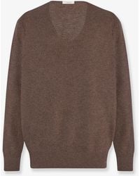 The Row - Phef Cotton And Cashmere Blend Sweater - Lyst