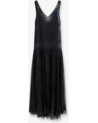 Mes Demoiselles - Domenica Viscose Long Dress - Lyst