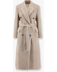 Golden Goose - Wrinkled Virgin Wool Blend Coat - Lyst